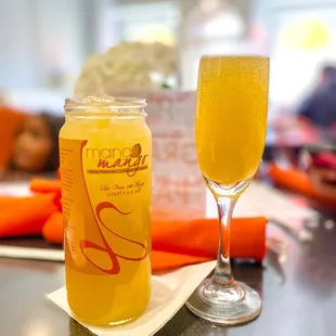 Mango lemonade &amp; Mango Bellini