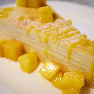 Mango mille cake