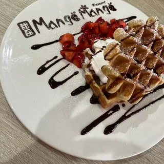 C04. Strawberry Nutella Waffle