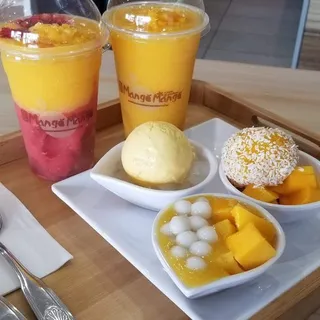 D3. Mango Strawberry Smoothie-o