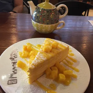 S5. Mango Mille Crepe Cake