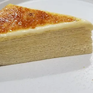 Creme Brulee Crepe Cake