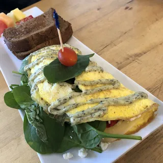 Pesto Omelet