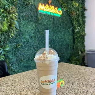 Our famous Horchata Frappe