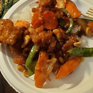 Honey Cashew Chicken