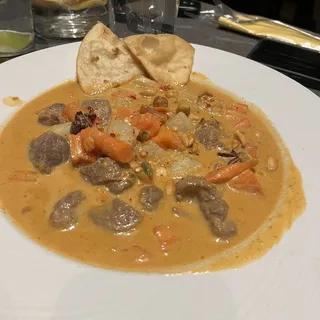 Massaman Curry Lamb