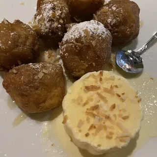 Fried Banana with Vanilla Ice Cream