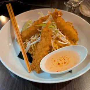 Tempura Shrimp Pad Thai