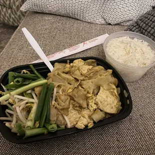 a bowl of rice and vegetables