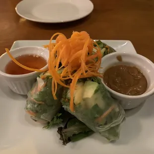 Mango Spring Rolls