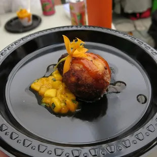 hayden mango filled ricotta malasada from Koko Head Cafe