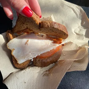 This is the turkey sandwich wowwwwwwww