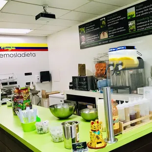 Where all the magic happens. The hashtag says something along the lines of "forget the diet"