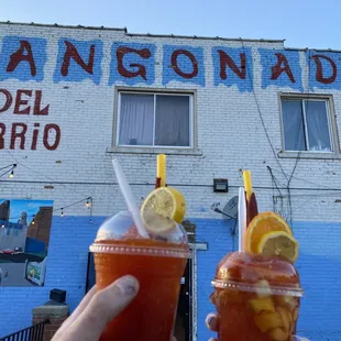 Diablito de Mango and La Rusa Drinks!!!
