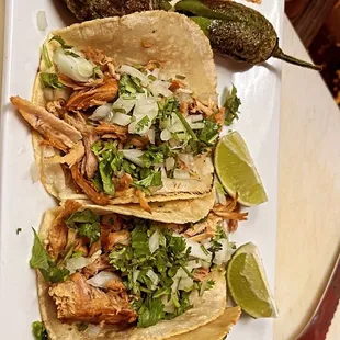 Carnitas tacos