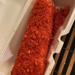 Hot Cheetos Elotes