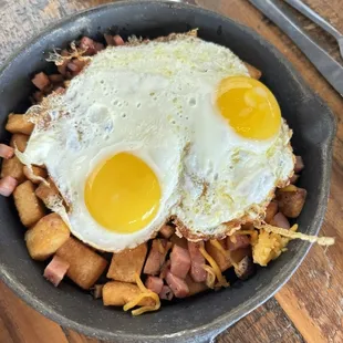 The very dry Hardy Boy skillet