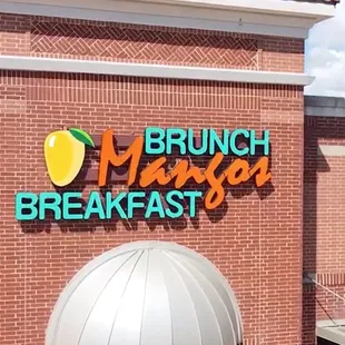 the front of the restaurant