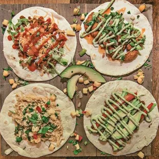 food, tacos