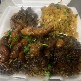 Jamaican Oxtail Plate