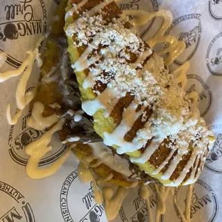 15 Mini Cachapas con poteina