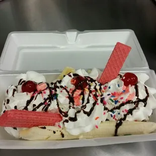 Banana split