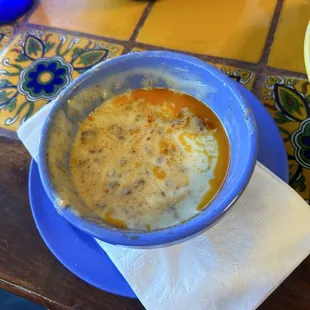 Chorizo dip without much chorizo