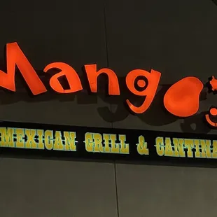 Restaurant sign