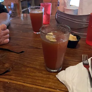 The red beers were great and the bartender knew what I was talking about when I asked for a red beer.