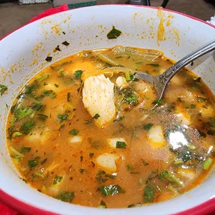 Fish soup.