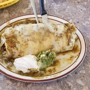 Chile Verde Burrito