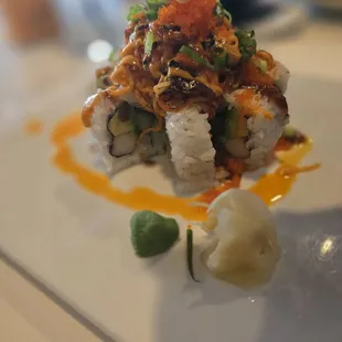 Volcano roll