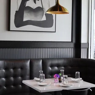 interior, sushi and sashimi