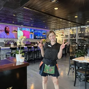Mumee is the sweetest!  She&apos;s very knowledgeable of all of the menu items and recommended her favorites.