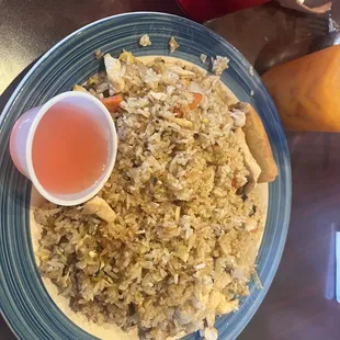 The "Sawadee" Mango Tree special Thai fried rice