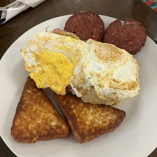 Mangu breakfast platter