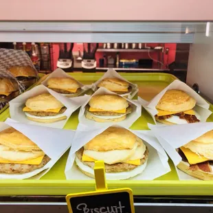 Fresh donuts and breakfast