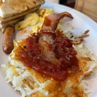 food, waffles