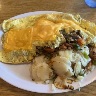 Meaty Moose Omelette