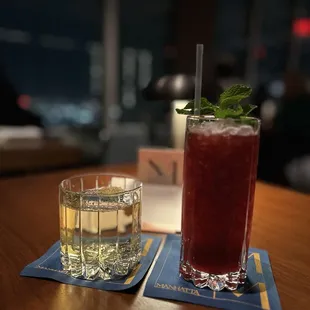 Cocktails with a view