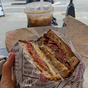 &quot;The Indulgent&quot; pressed sandwich