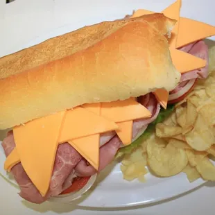 One of our sandwiches