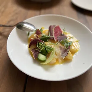 Bay Scallop Ceviche (brunch menu) 3/5