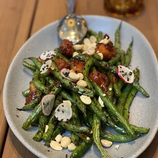 Blistering Blue Lake Green Beans