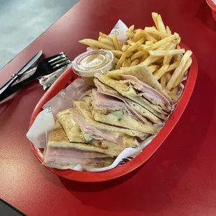 Turkey Cubanans &amp; Fries