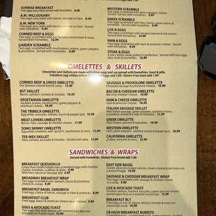 Menu 4/29/23