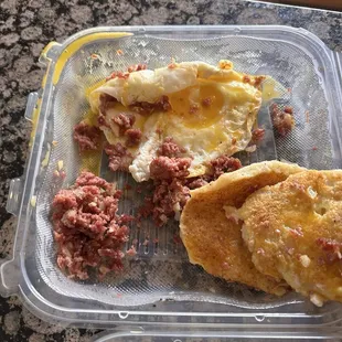 Hash breakfast disaster