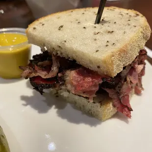 Hot Pastrami Sandwich