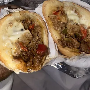 Philly Cheese Steak Sandwich