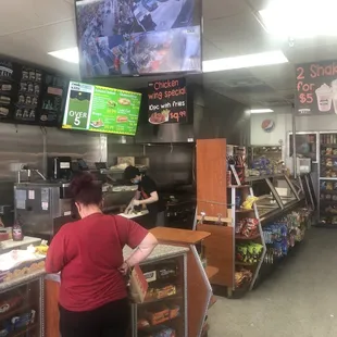 Waiting for sandwich